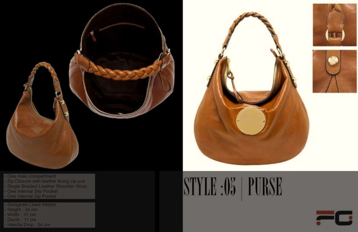 ladies-leather handbag