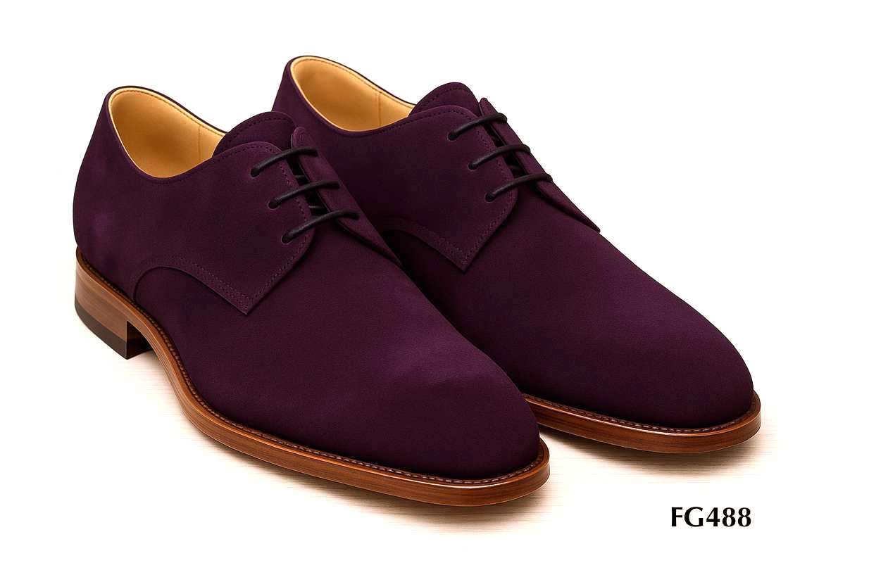 FG488-Purple-suede-derby-shoes