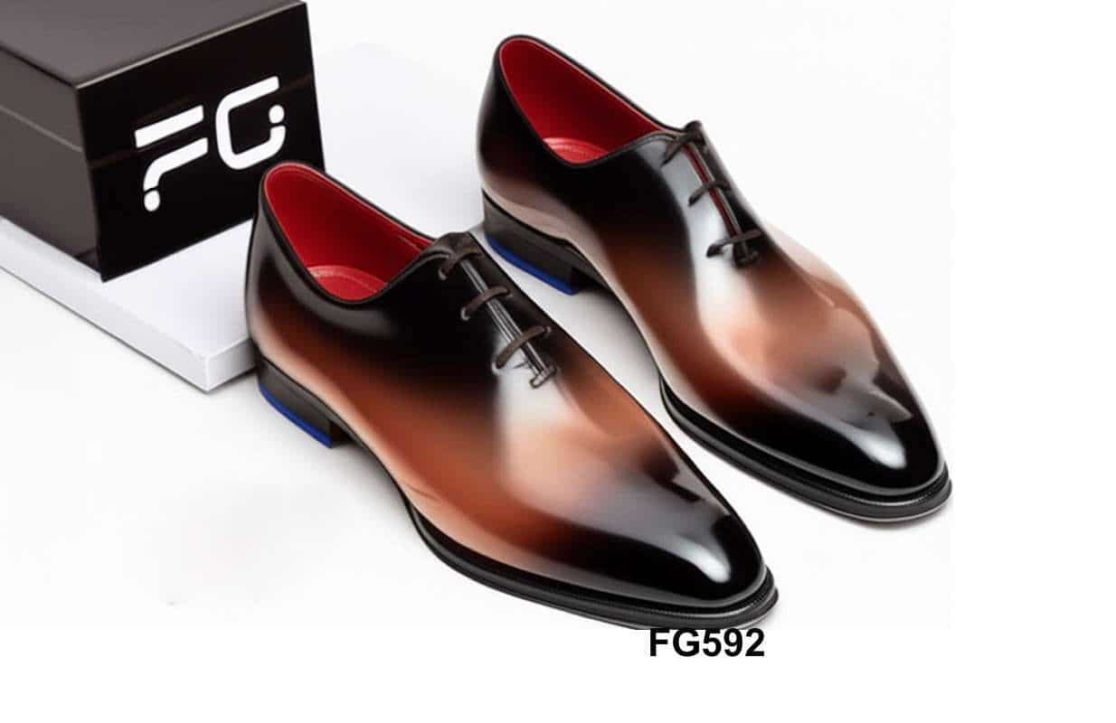 FG592+patina+finished+calf+leather+shoe