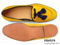 fgv575+yellow+tassel+velvet+loafer+fgshoes